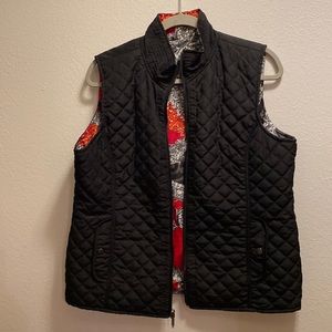 Reversible, puffy, jacket, large. Mountain lake  brand. Pockets inside & out